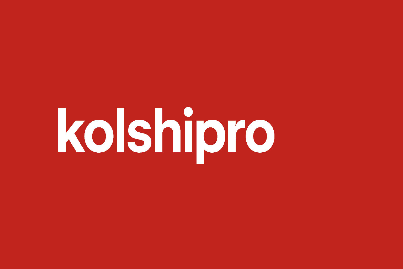 Banner for kolshipro